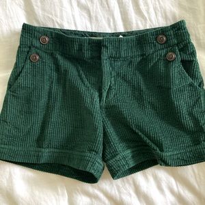 Anthropologie corduroy shorts